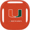 University of Miami Hurricanes Jersey Galaxy Buds Live Skin